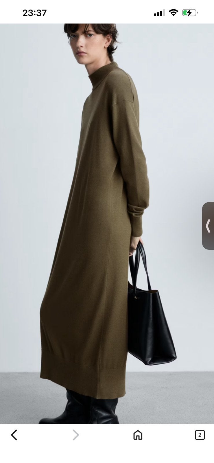NA-KD dress jurk lang maxi groen nieuw knit, Nieuw, Ophalen of Verzenden, Maat 36 (S), Onder de knie