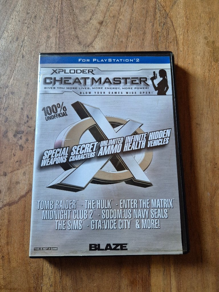Xploder Cheat Master V2 - PlayStation 2, Spelcomputers en Games, Avontuur en Actie, 1 speler, Ophalen of Verzenden, Zo goed als nieuw