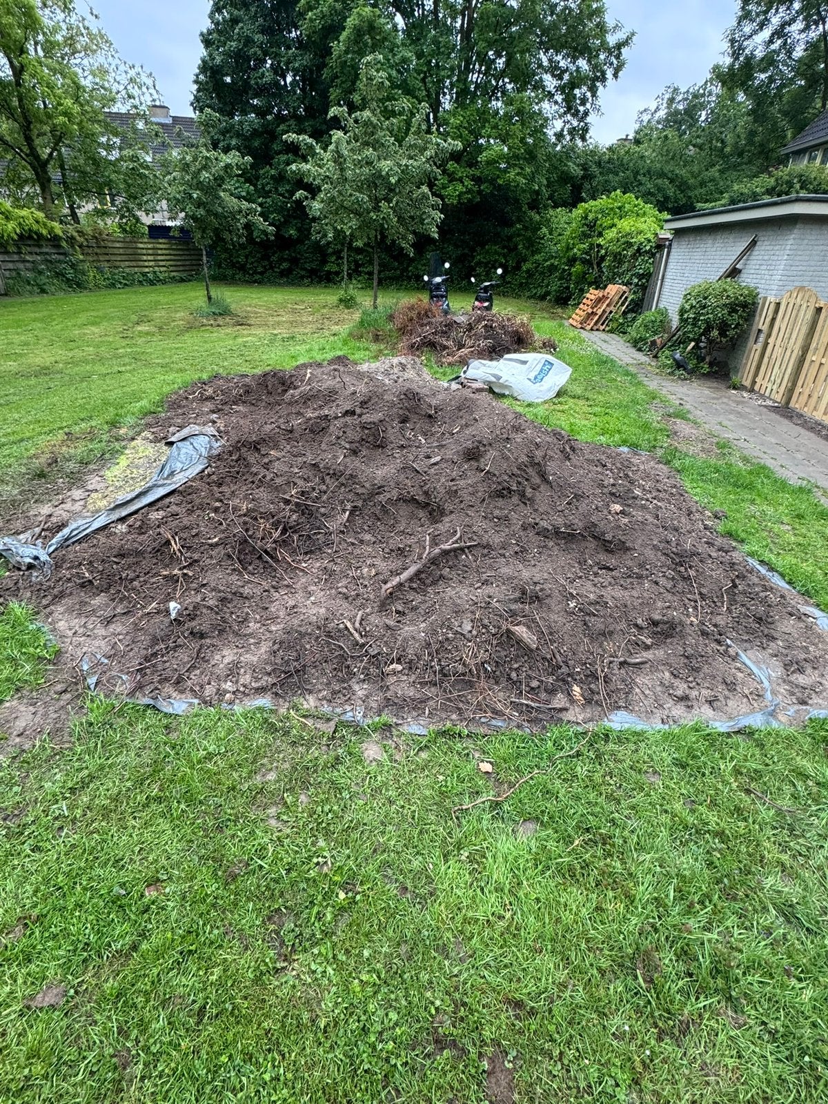 Grond gratis af te halen, Ophalen, Tuinaarde