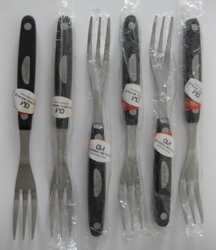 Global Metals Vorken / Bistrovorken 6 stuks 20 cm Nieuw, Overige materialen, Los bestek, Nieuw, Ophalen of Verzenden