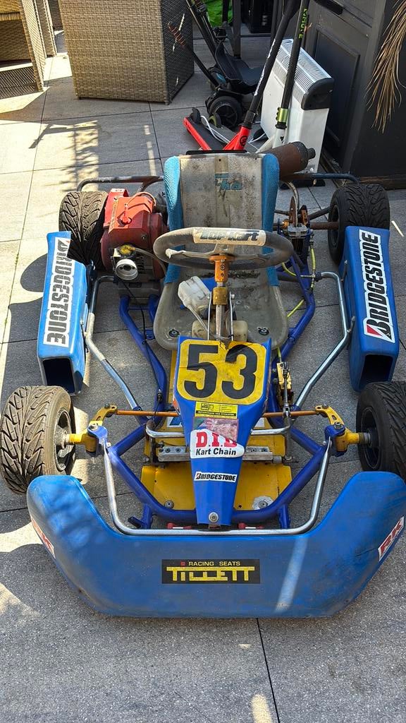 Kinder cart 60cc, Sport en Fitness, Karting, Ophalen of Verzenden, Zo goed als nieuw, Kart