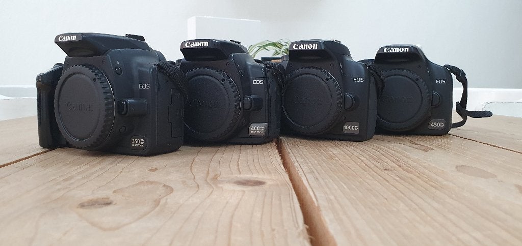 Canon camera body's [ spiegelreflex ] 350D 400D 1000D & 450D, Spiegelreflex, Canon, Ophalen of Verzenden, Zo goed als nieuw