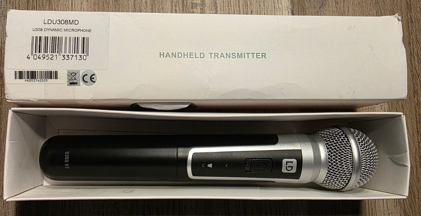 LD Systems U308 MD dynamische handheld microfoon, Ophalen of Verzenden, Nieuw, Zangmicrofoon, Draadloos