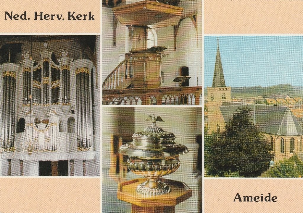 AMEIDE Ned. Herv. Kerk, Verzenden, 1980 tot heden, Gelopen, Utrecht