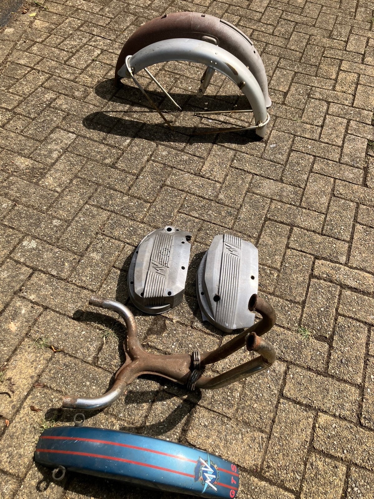 Onderdelen MV Agusta 350 Ipotesi Honda 450 black Bomber, Ophalen of Verzenden, Gebruikt