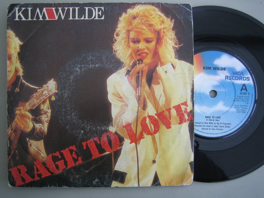 Kim Wilde-Rage to love, Ophalen of Verzenden, Gebruikt, 7 inch, Pop