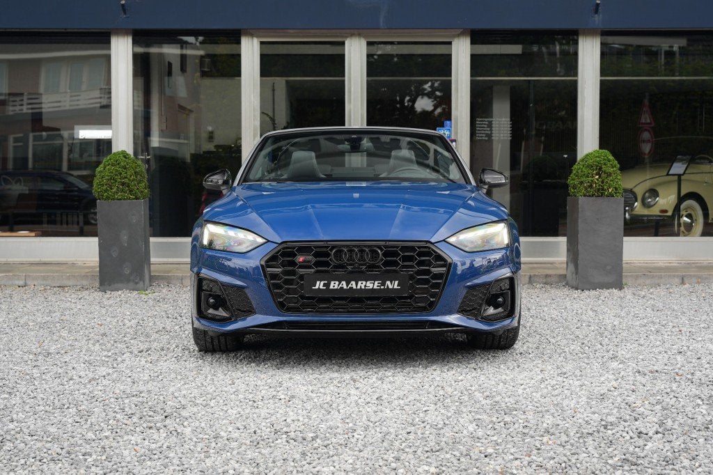 Audi S5 Cabrio 3.0 TFSI QUATTRO COMPETITION/HUD/MATRIX/B&O/C, Auto's, Audi, Automaat, Gebruikt, 2995 cc, Leder