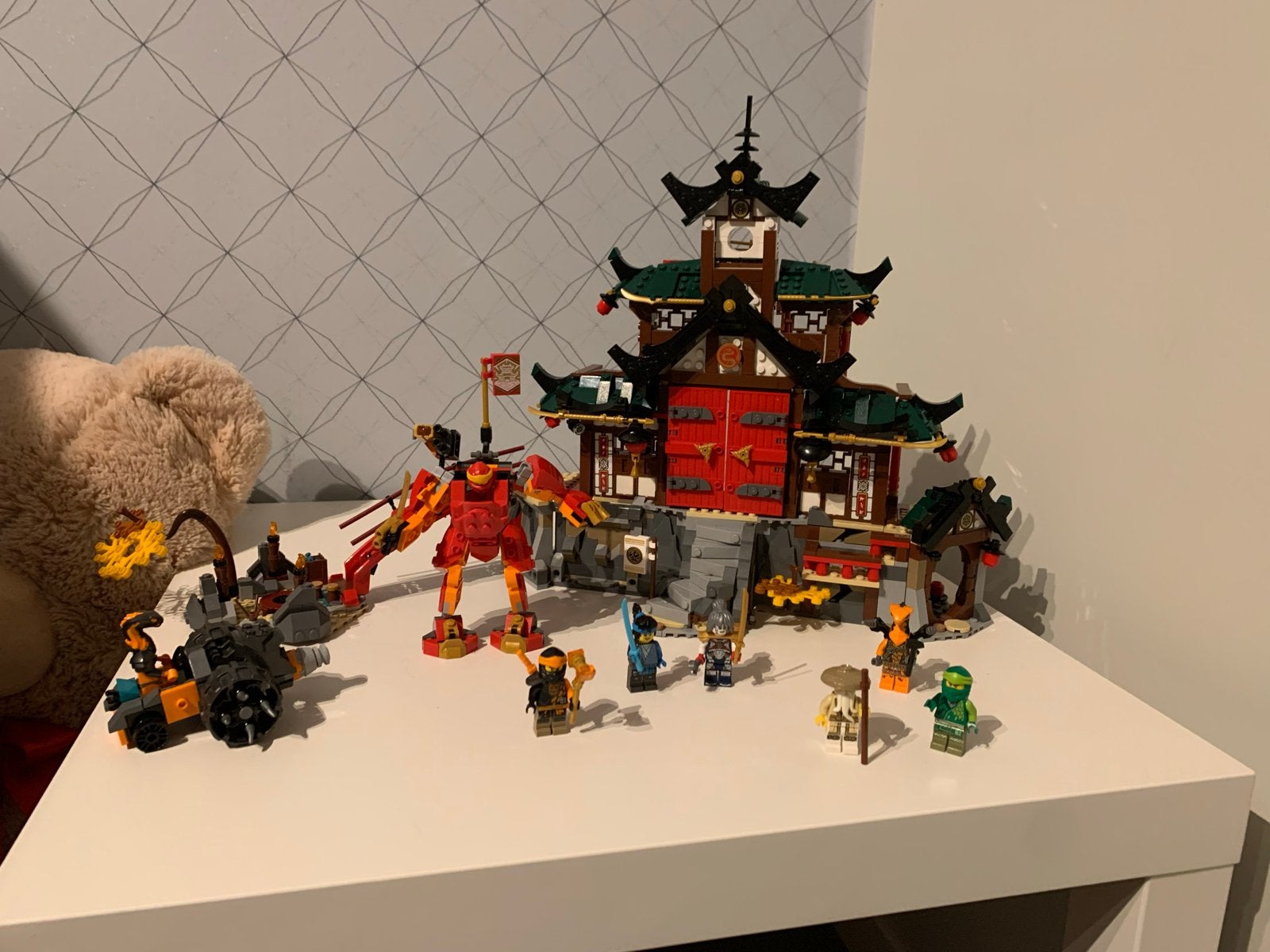 Lego Ninjago 71767 Ninja Dojo Tempel - Complete set, Ophalen, Lego, Zo goed als nieuw, Compleet