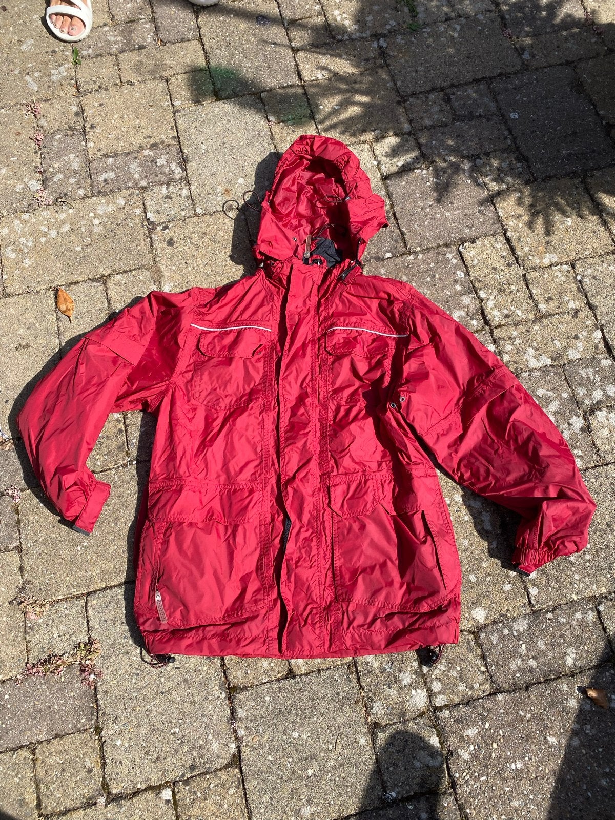 Human Nature Technical Outdoor System Jas Rood Maat S, Ophalen of Verzenden, Gedragen, Maat 36 (S), Rood