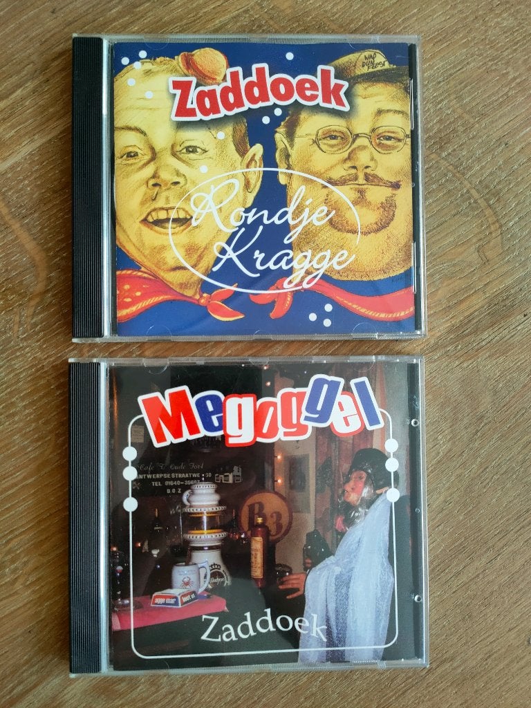 Zaddoek CD's – Rondje Kragge (2003) & Megoggel (2004), Ophalen of Verzenden, Zo goed als nieuw