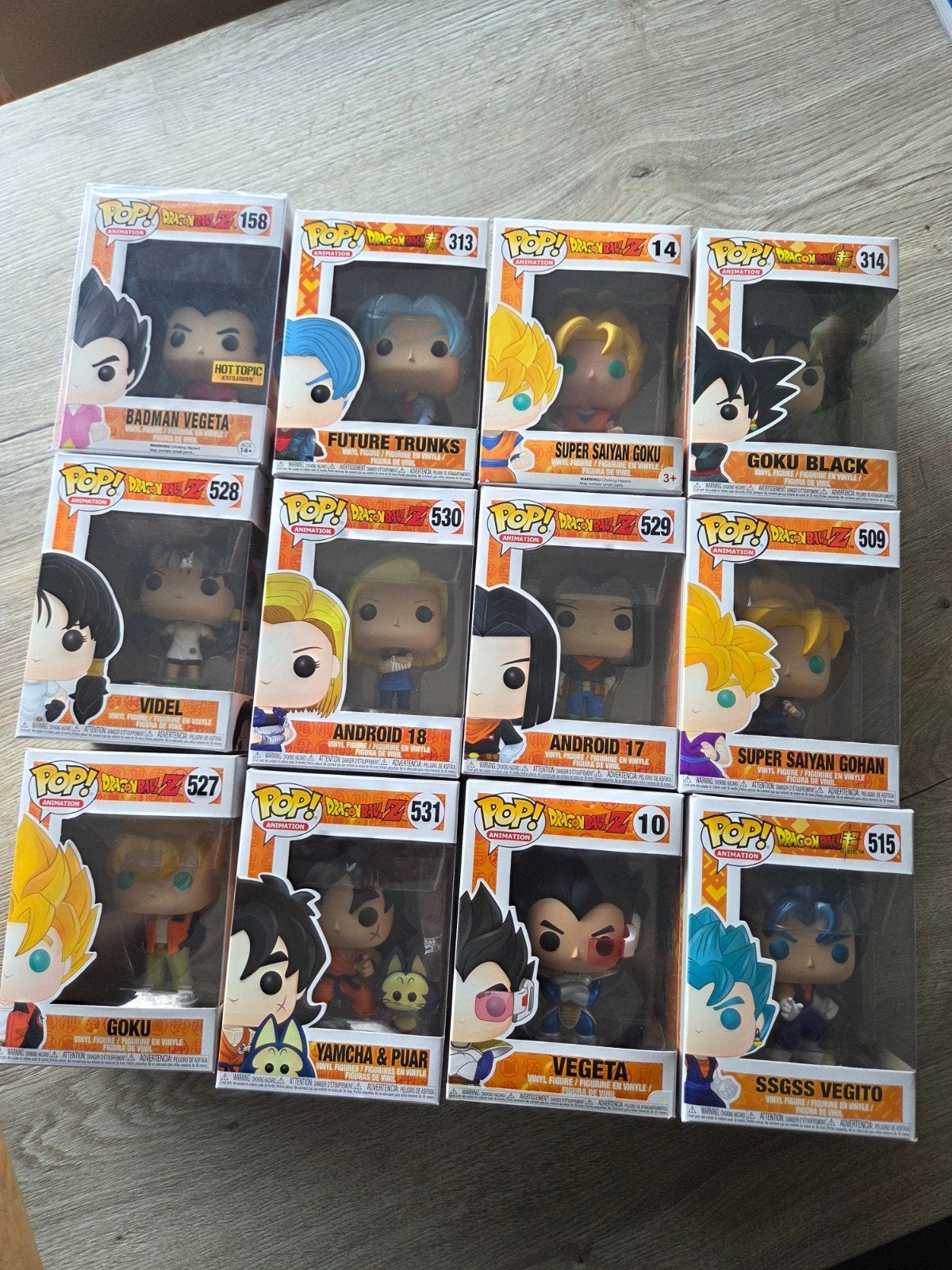 Funko Pop Dragon Ball Z Collectie - Diverse Figuren, Ophalen of Verzenden, Nieuw