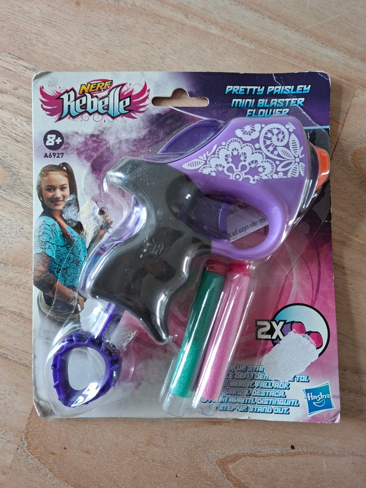 Nerf Rebelle Pretty Paisley Mini Blaster Flower, Ophalen of Verzenden, Nieuw, Meisje