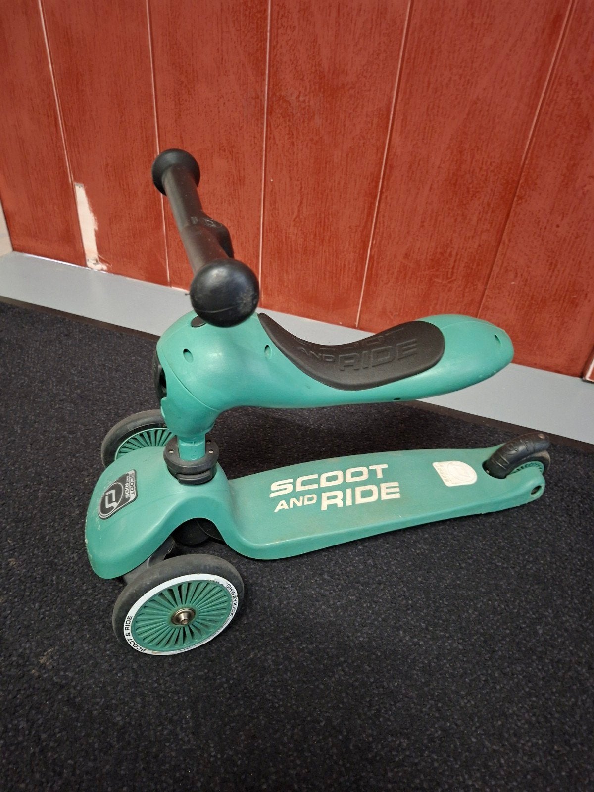 Scoot and Ride Highwaykick 1 - 2-in-1 step/loopfiets, Ophalen of Verzenden, Gebruikt, Gewone step, Scoot and Ride