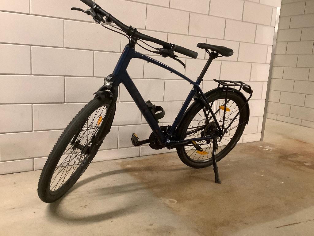 Trek Dualsport herenfiets, Fietsen en Brommers, Versnellingen, Zo goed als nieuw, Schijfrem, 53 tot 57 cm