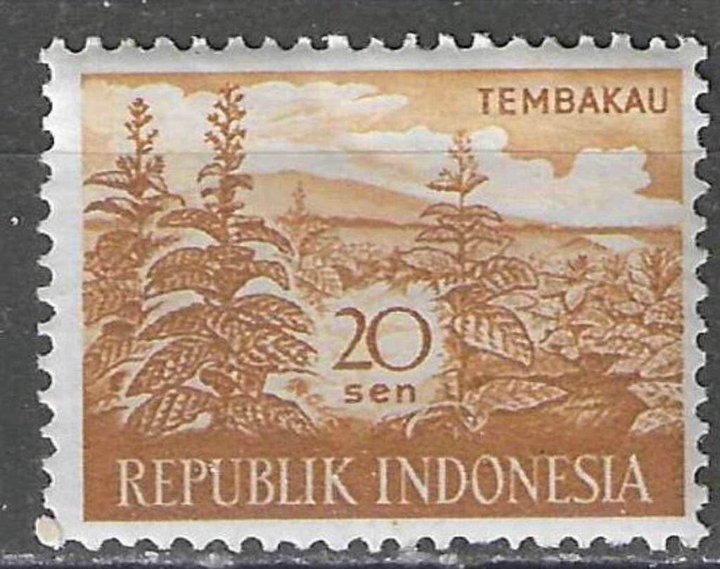 Indonesie 1960 - Yvert 218 - Palmen (PF), Verzenden, Postfris, Zuidoost-Azië