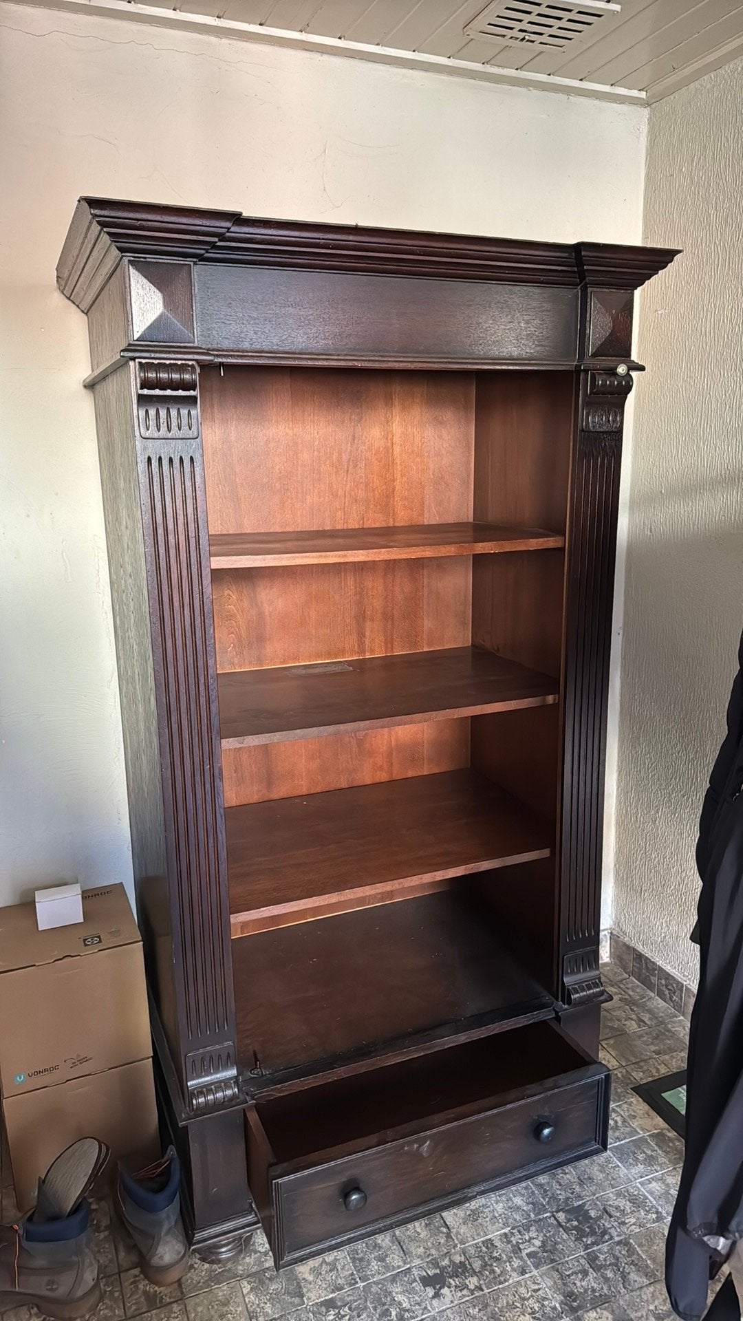Houten kast, Antiek en Kunst, Ophalen