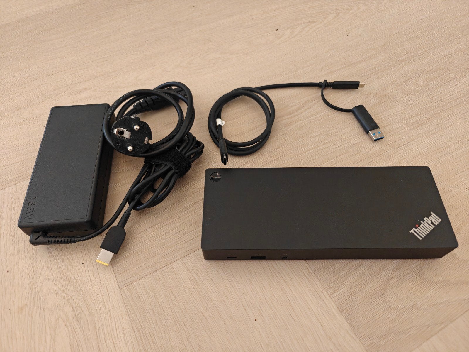 Lenovo 40AF Thinkpad Hybrid USB-C with USB-A Dock, Ophalen of Verzenden, Gebruikt, USB-hub, Lenovo