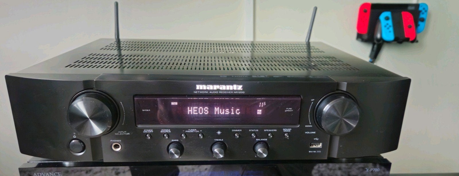 Marantz NR1200 Heos zwart inclusief afstandbediening., Marantz, Ophalen of Verzenden, Zo goed als nieuw, 60 tot 120 watt