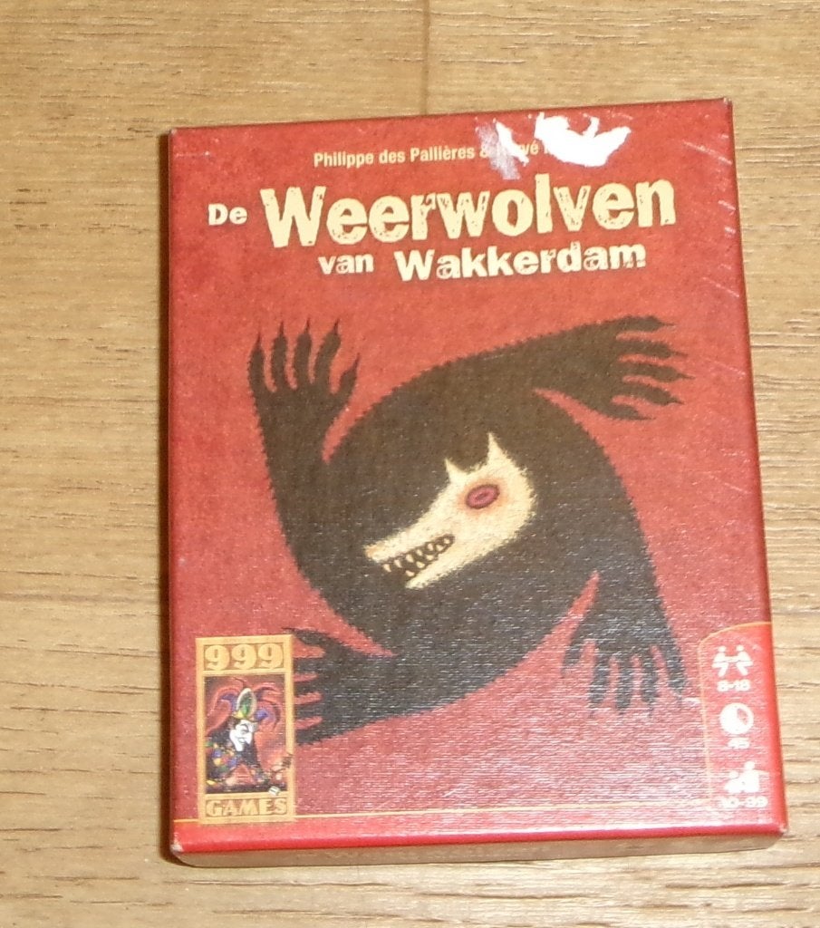 spel weerwolven van wakkerdam, Vijf spelers of meer, Ophalen of Verzenden, Gebruikt, 999-games