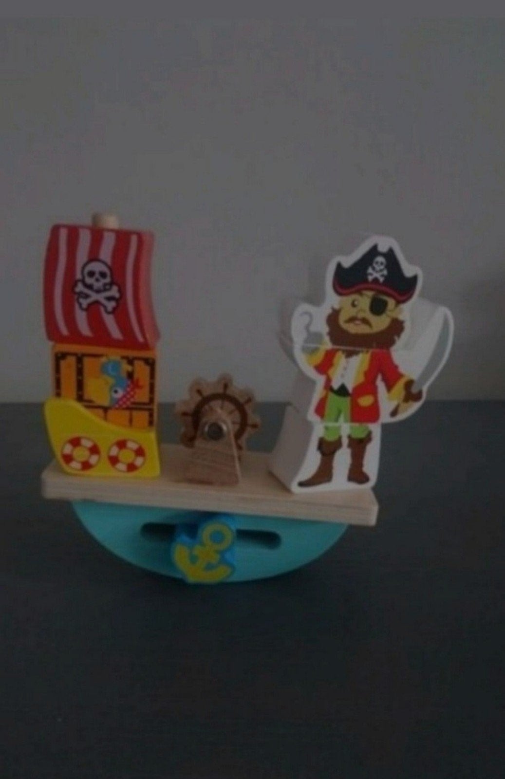 Piraten balans spel met of zonder hulp stokjes te gebruiken, Ophalen of Verzenden