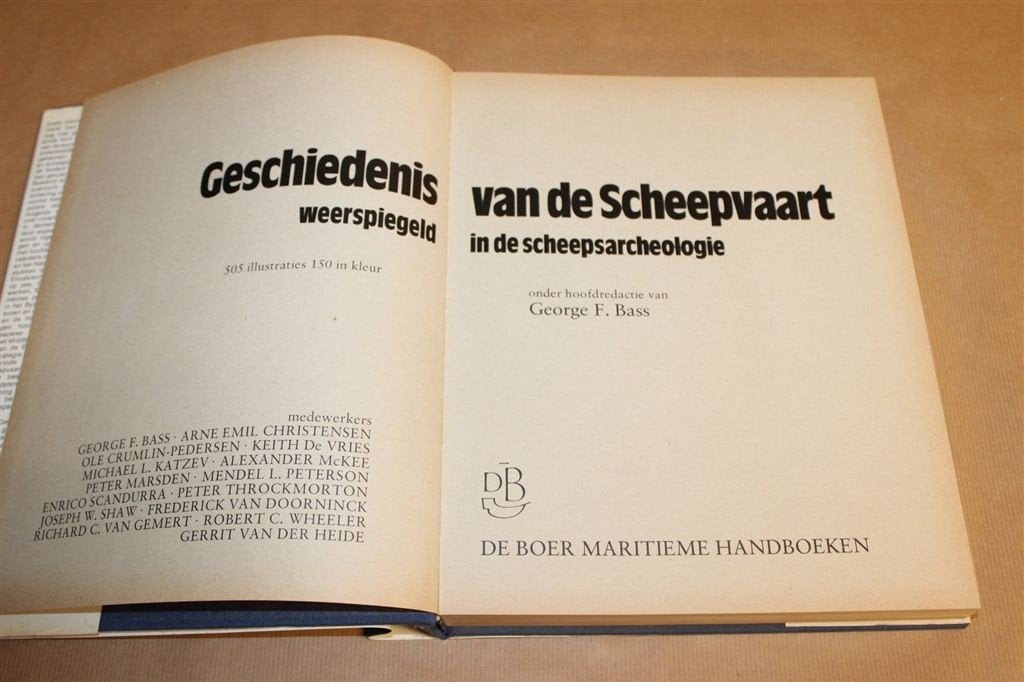 Scheepsarcheologie — Geschiedenis van de Scheepvaart, Gebruikt, -, -, Ophalen of Verzenden