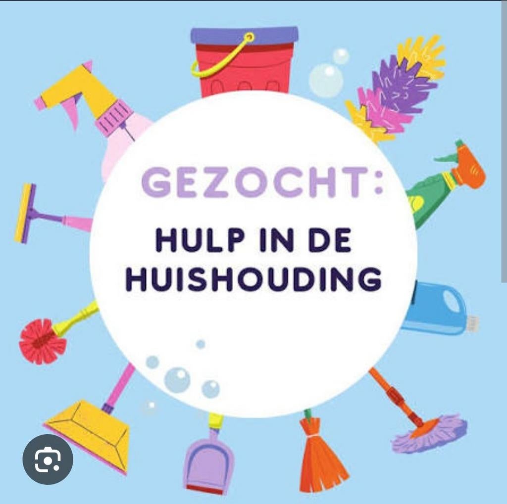 Huishoudelijke hulp/schoonmaakster gezocht., Overige uren, Overige niveaus, Overige vormen