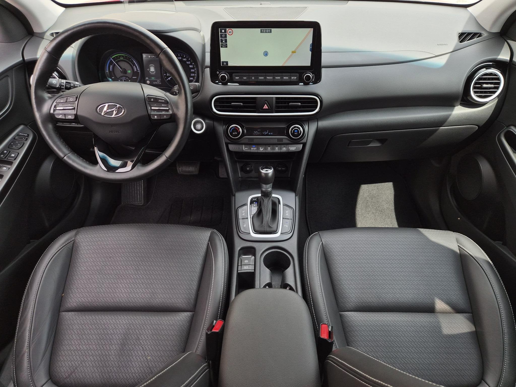 Hyundai Kona 1.6 GDI HEV Premium / Dealer onderhouden / Head, Dealer onderhouden, Gebruikt, Euro 6, 2 kWh