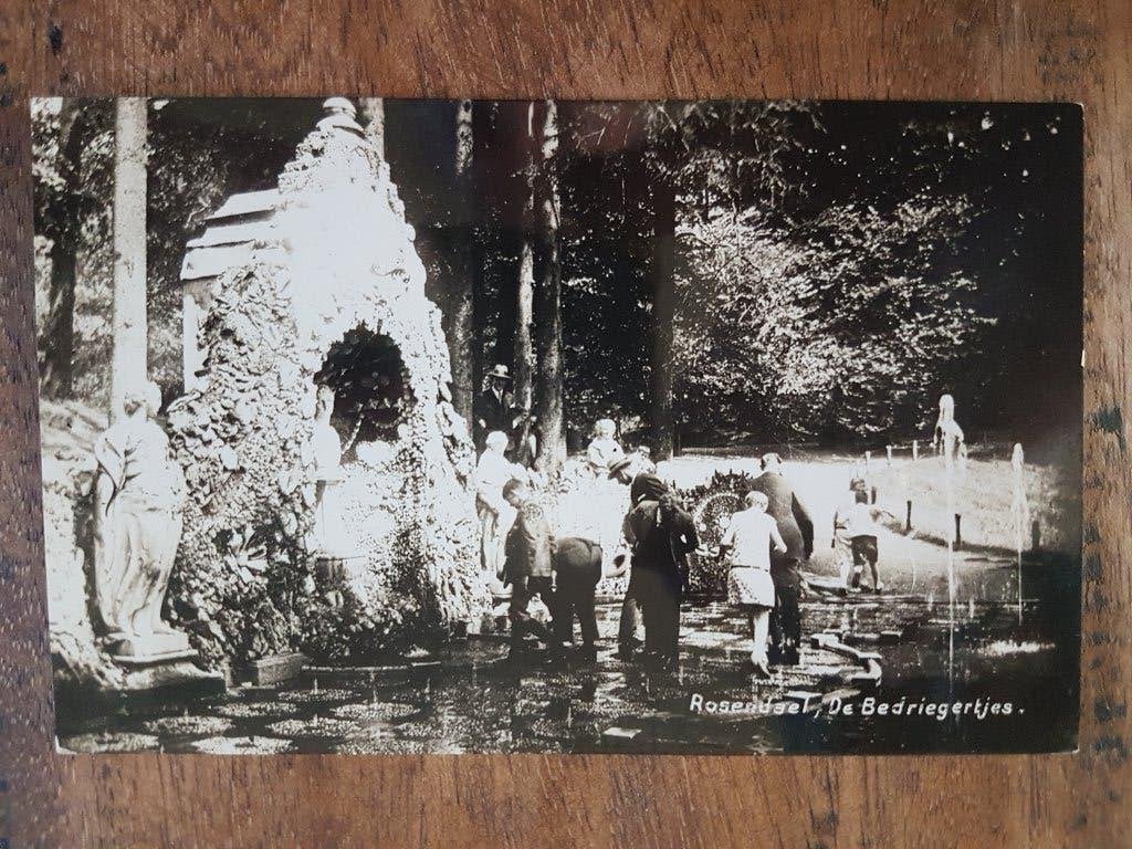 Ansichtkaart Rozendaal Rosendael De Bedriegertjes, Ophalen of Verzenden, 1940 tot 1960, Ongelopen, Noord-Brabant