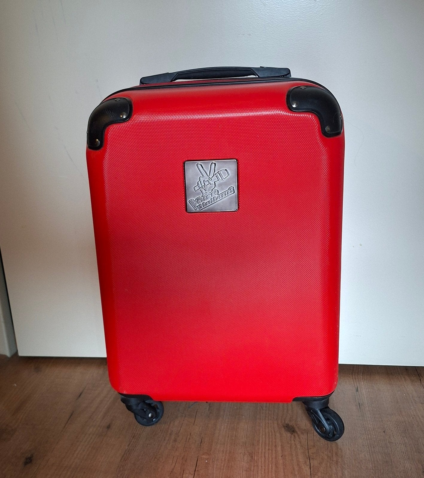 Princess Traveller The Voice of Holland koffer met speaker, Wieltjes, 50 tot 60 cm, Hard kunststof, Ophalen of Verzenden