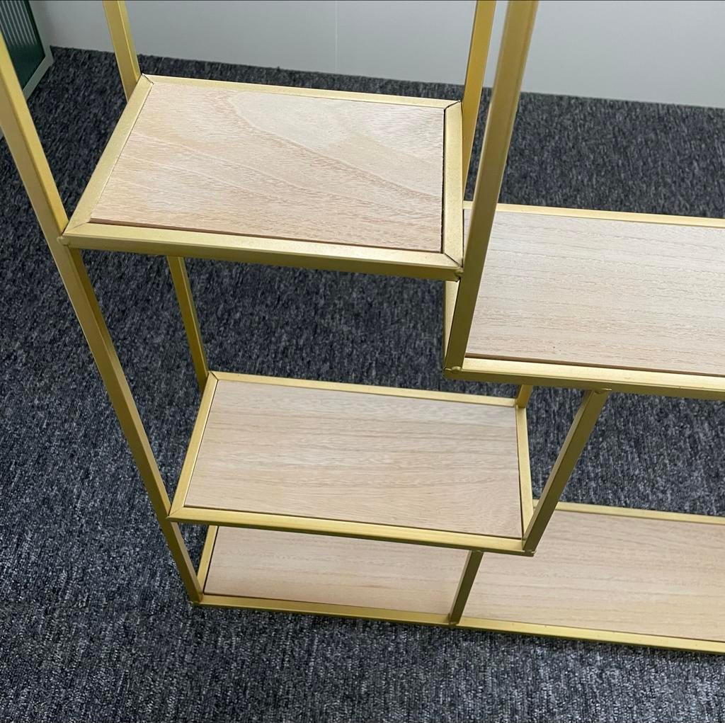 Gouden wandrek (2 stuks) - 79x60x15cm, Ophalen, Zo goed als nieuw