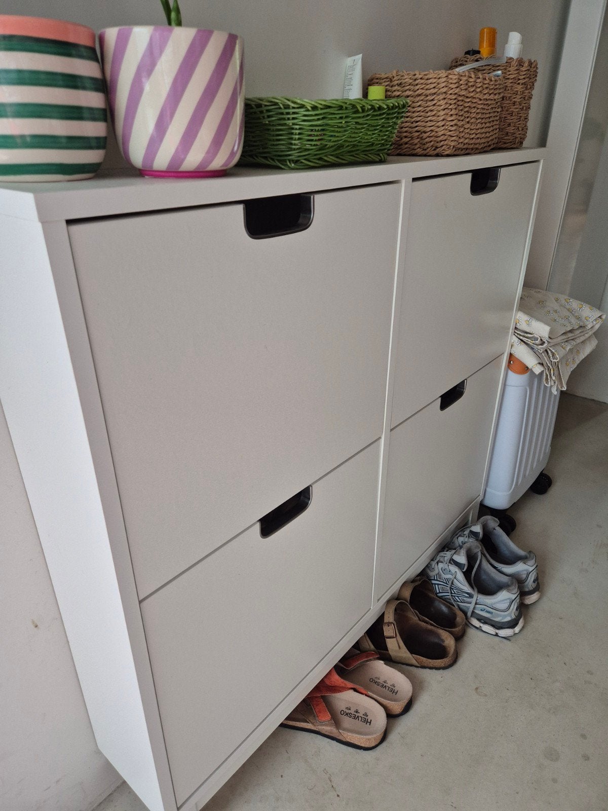 ikea ställ Witte schoenenkast met 4 lades, Ophalen, Gebruikt, Modern minimalistisch