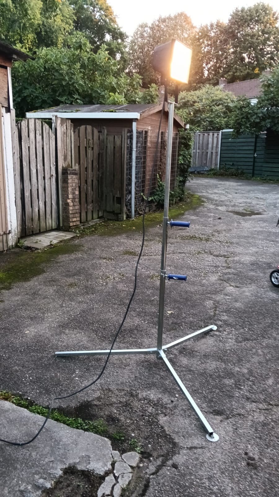 bouwlamp op statief, Ophalen of Verzenden, 500 watt of meer