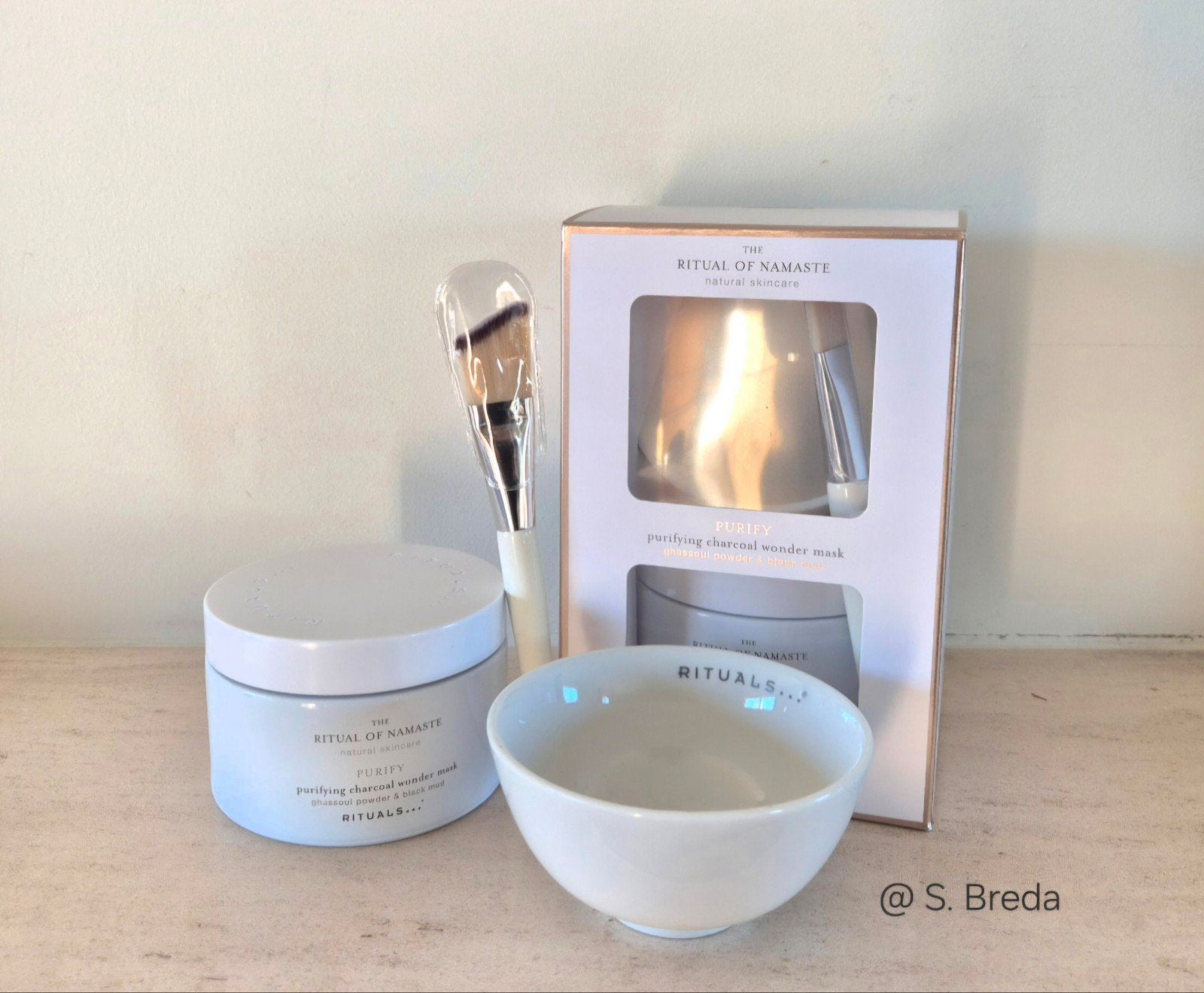 Rituals Charcoal Purifying Wonder Mask | Namaste, Ophalen of Verzenden, Nieuw, Gehele gezicht, Verzorging