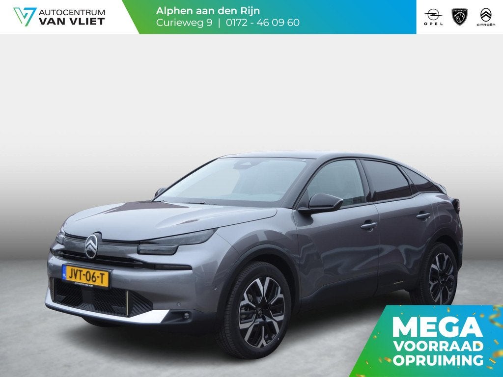 Citroen C4 1.2 Hybrid 145pk Max NAVI | PARKEERSENSOREN MET C, Auto's, Citroën, 1199 cc, Leder en Stof, Origineel Nederlands, Bedrijf