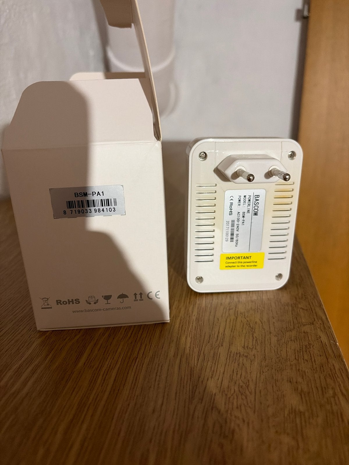 Bascom Powerline BSM-PA1 Adapter, Ophalen of Verzenden, Gebruikt