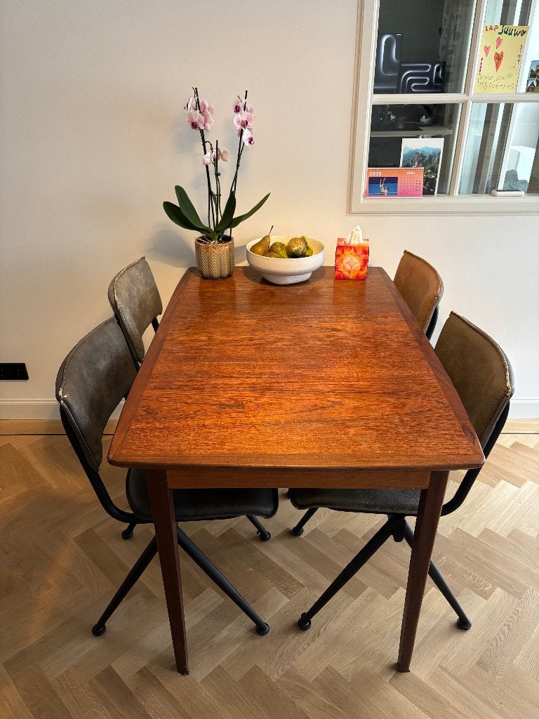 Uitschuifbare Houten Eettafel 120/160x80, Ophalen of Verzenden