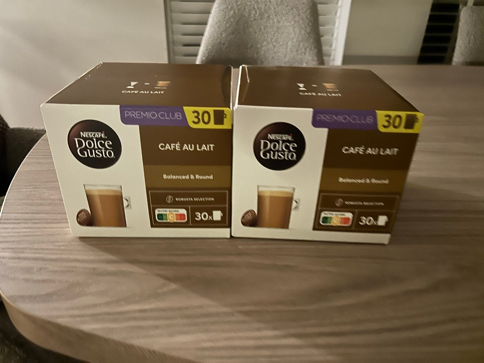 2 Nieuwe dozen Nescafé Dolce Gusto Café au Lait (30 stuks), Ophalen of Verzenden, Nieuw, Koffiemachine, Koffiepads en cups
