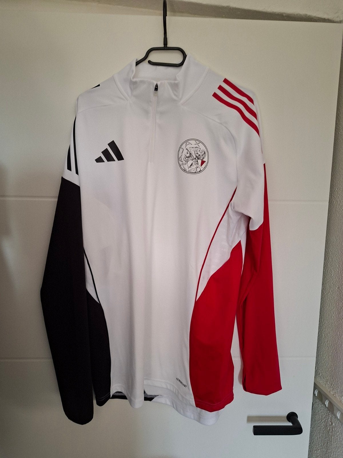 Ajax trainingsshirt Adidas maat L, Verzenden, Adidas