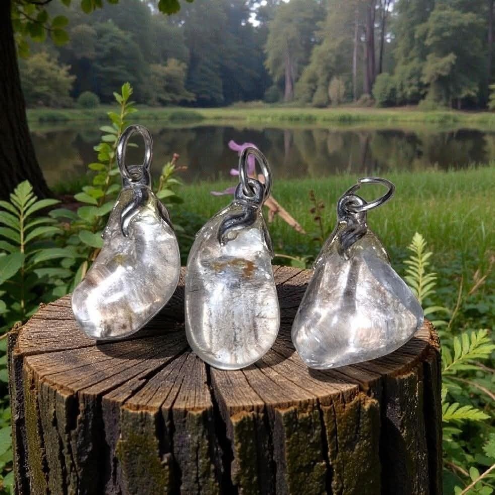 Topaas hangers, Ophalen of Verzenden, Mineraal