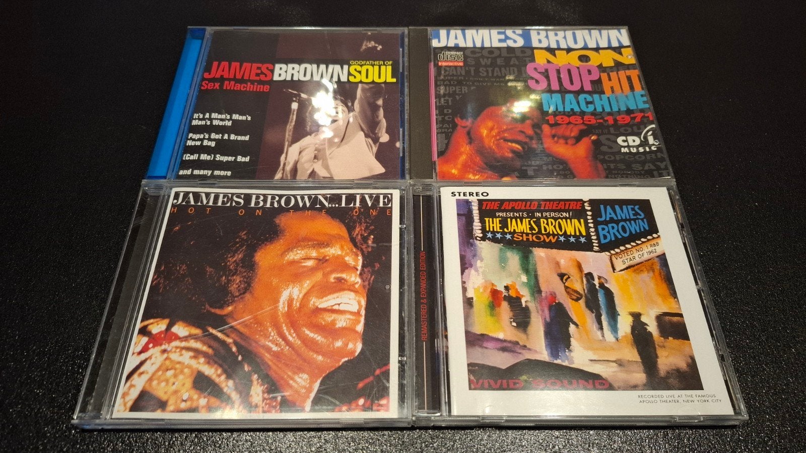 James Brown cd's., Ophalen of Verzenden