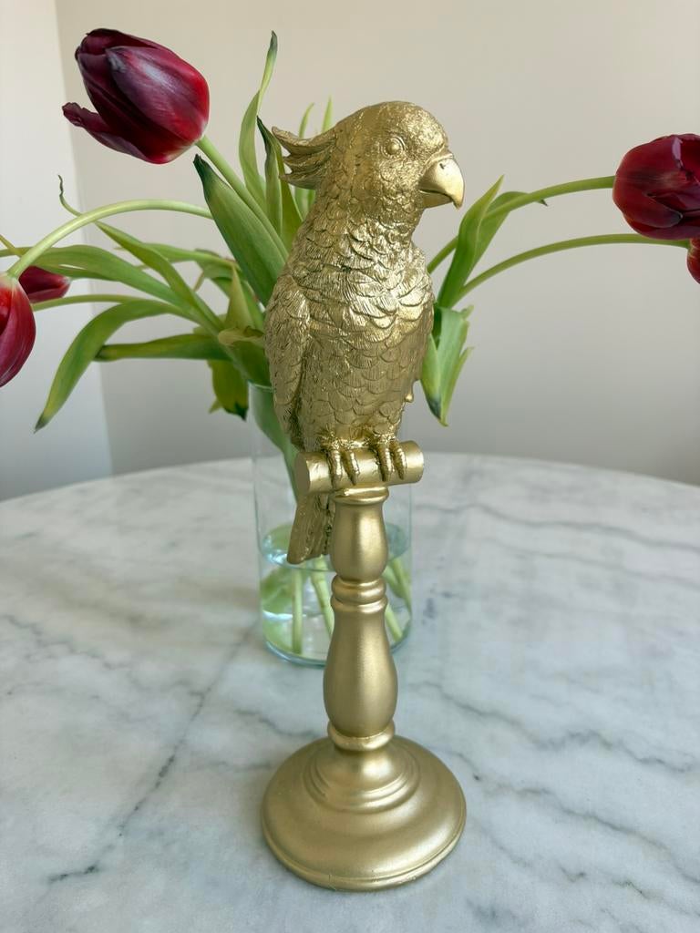 Beeld- toekan- goud, Ophalen, Overige materialen