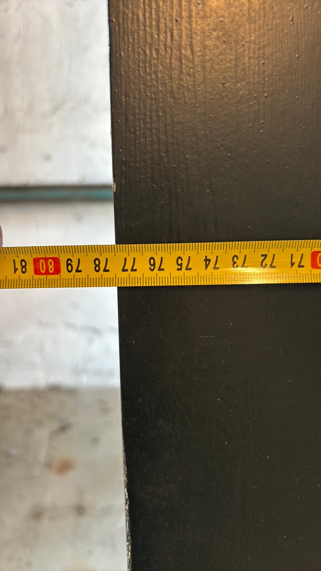 Mooie nette achterdeur met glas. Afmeting op foto, Ophalen, Minder dan 80 cm, Overige typen, Zo goed als nieuw