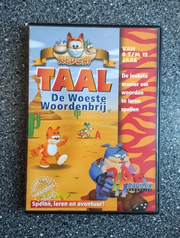 Redcat De Woeste Woordenbrij, Spelcomputers en Games, Puzzel en Educatief, Verzenden, 1 speler, Zo goed als nieuw