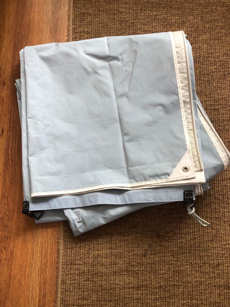 Schuifluifel 4 x 2 m, Caravans en Kamperen, Caravan accessoires, Gebruikt, Ophalen