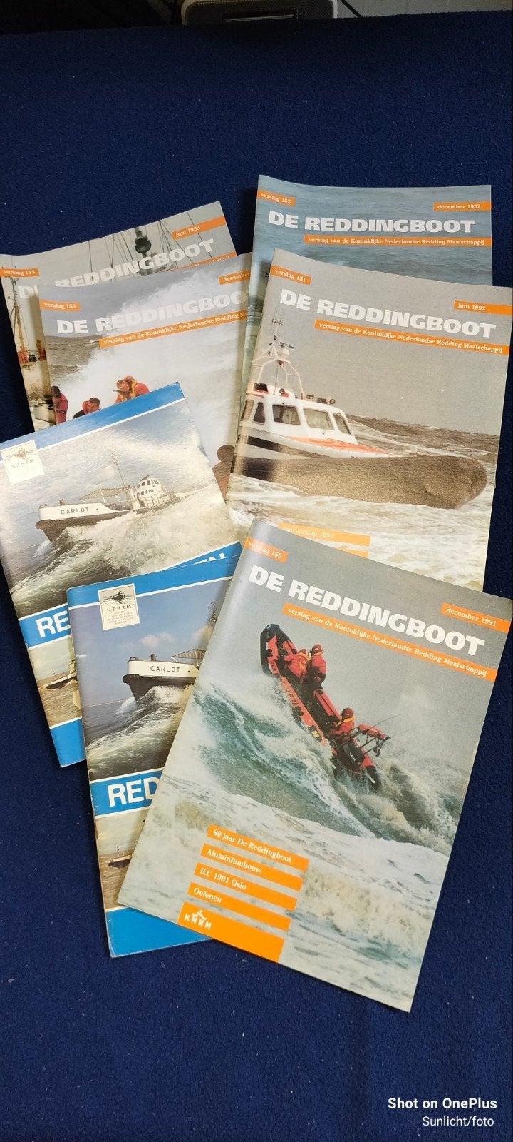 De Reddingboot Tijdschriften - Collectie KNRM, Ophalen of Verzenden, Gelezen, Overige typen