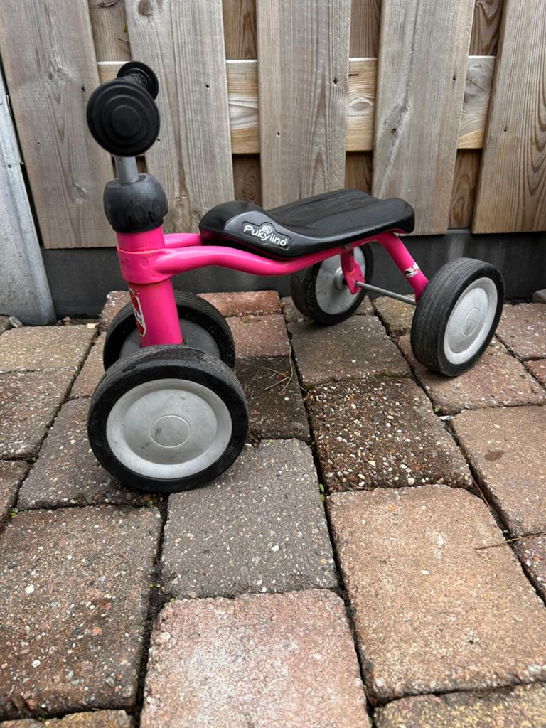 Pukino loopfiets, Ophalen, Gebruikt