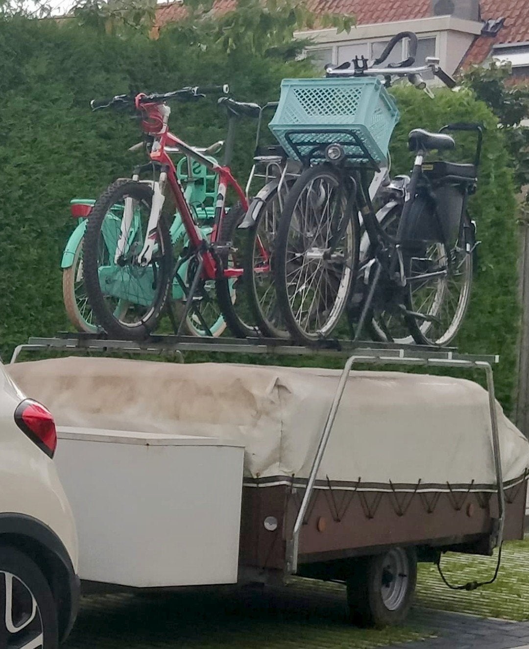 Fietsendrager voor 4 fietsen - Louisiana/Arizona, Auto diversen, Fietsendragers, 3 fietsen of meer, Gebruikt, Ophalen of Verzenden