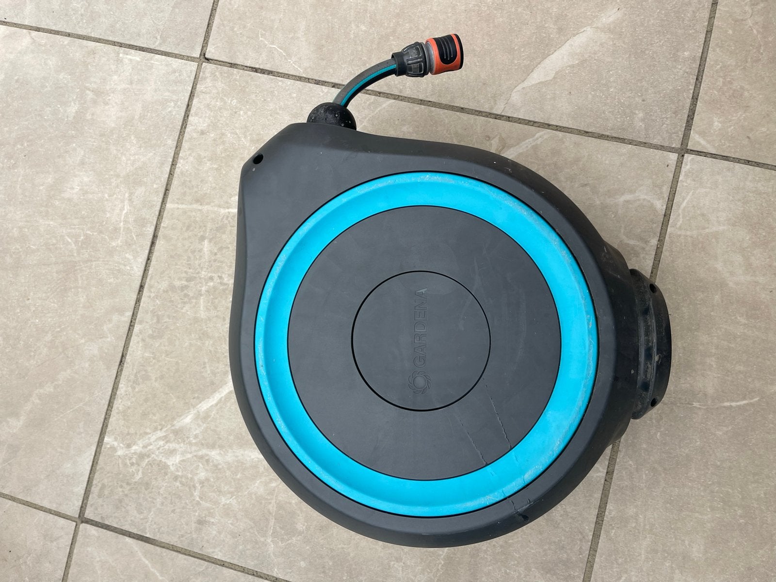 Gardena Tuinslanghaspel met automatische oprolfunctie, Ophalen, Gebruikt, Tuinslanghaspel