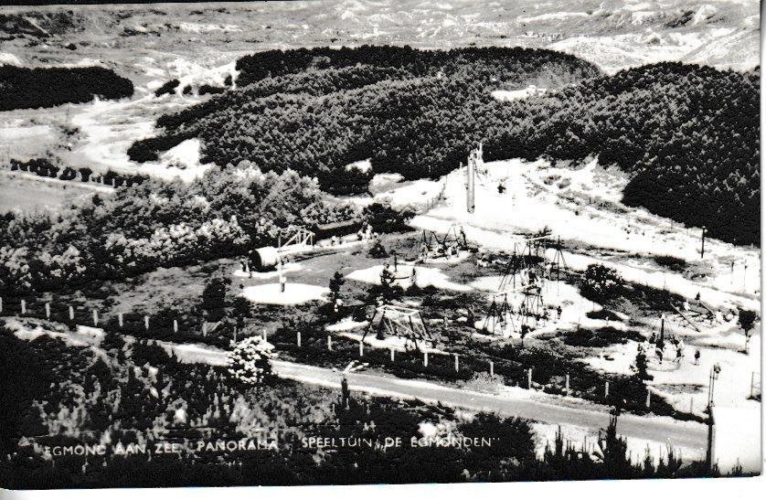 EGMOND aan ZEE - LUCHTPANORAMA SPEELTUIN de EGMONDEN, Ophalen of Verzenden, Ongelopen, Noord-Holland