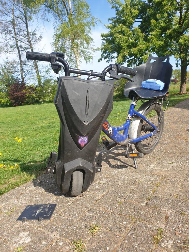 Drift trike maar dan zonder officiële achterkant, Ophalen of Verzenden, Gebruikt